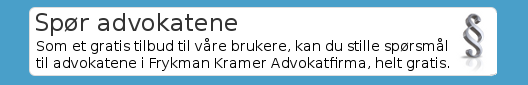 spør advokatene